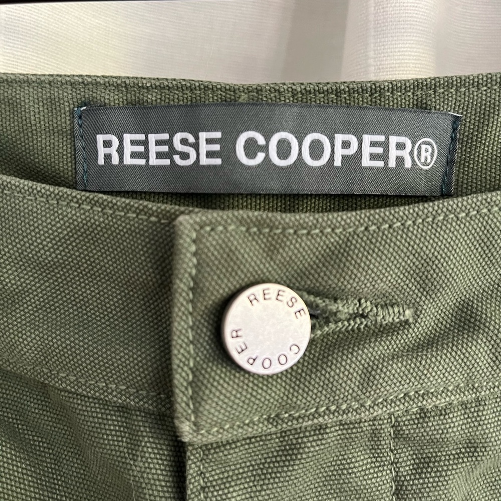 Reese Cooper Organic Dye Cargo Trouser in Sage 28